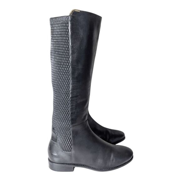 COLE HAAN Rockland Tall Leather Riding Boot Size 8B - Picture 2 of 7